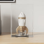 Vidaxl displaybox transparant 17x12x25 cm acryl