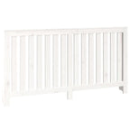 Vidaxl radiatorombouw 153x19x84 cm massief grenenhout wit