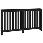 VidaXL Radiatorombouw 153x19x84 cm massief grenenhout zwart