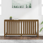 VidaXL Radiatorombouw 169x19x84 cm massief grenenhout honingbruin