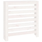 Vidaxl radiatorombouw 79,5x19x84 cm massief grenenhout wit