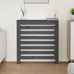 VidaXL Radiatorombouw 79,5x19x84 cm massief grenenhout grijs