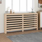 Vidaxl radiatorombouw 169x19x84 cm massief grenenhout