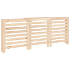 Vidaxl radiatorombouw 210x21x85 cm massief grenenhout