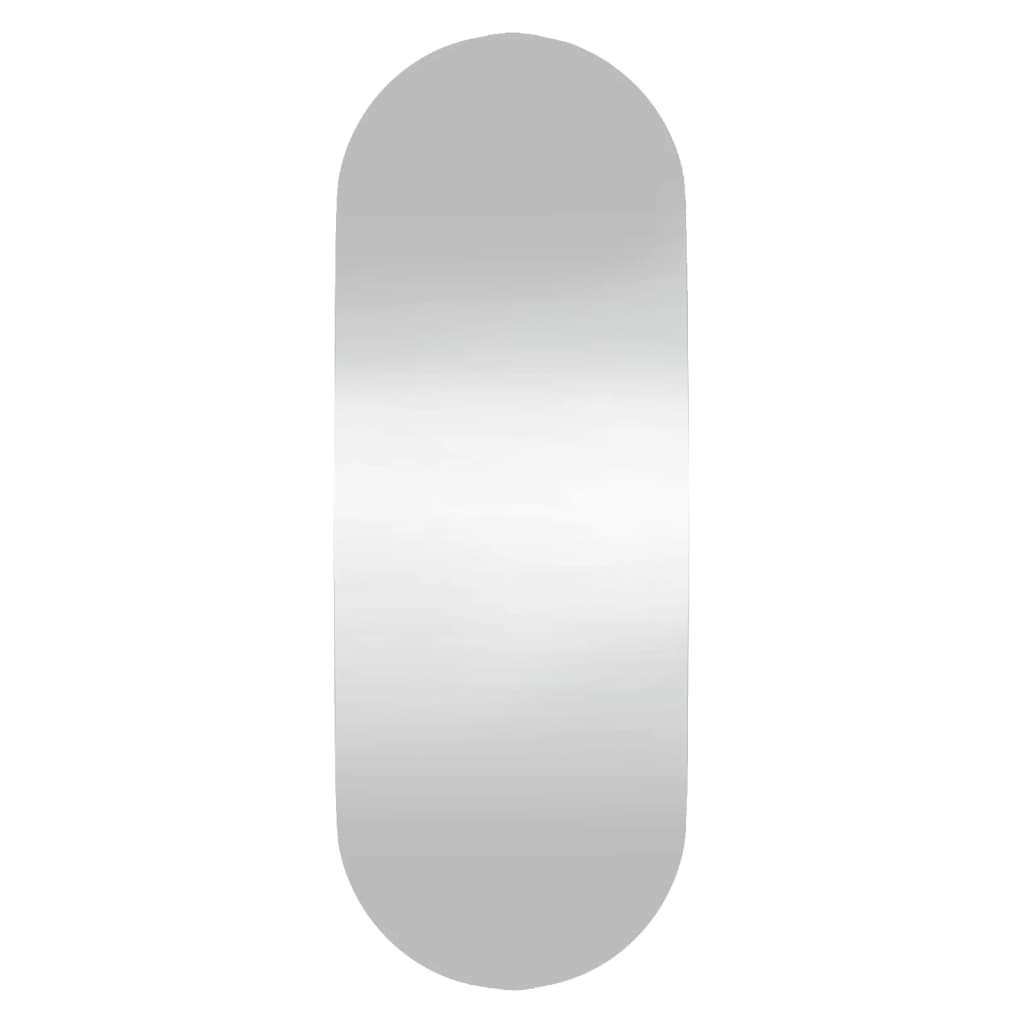Vidaxl wandspiegel 15x40 cm ovaal glas