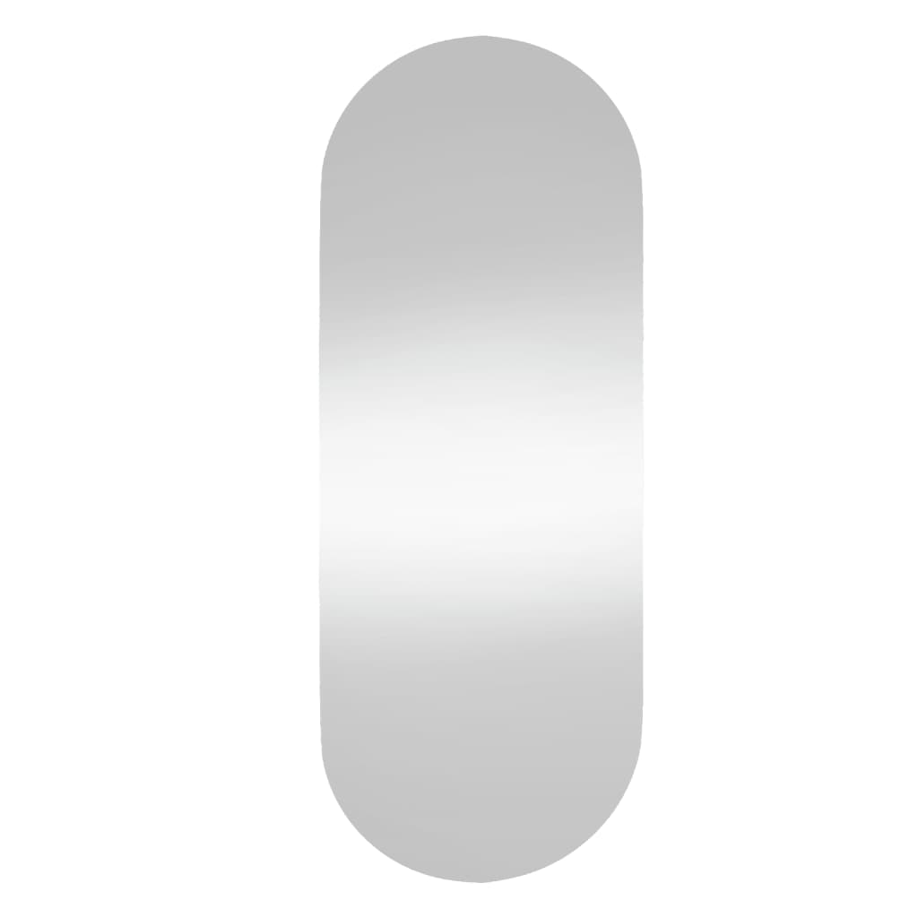 Vidaxl wandspiegel 20x50 cm ovaal glas