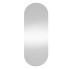 Vidaxl wandspiegel 20x50 cm ovaal glas