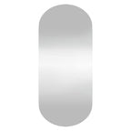 Vidaxl wandspiegel 40x90 cm ovaal glas