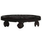 VidaXL Plantentrolleys met wielen 2 st 170 kg diameter 30 cm zwart