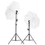 Vidaxl fotostudioset met verlichtingsset en achtergrondscherm