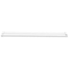 VidaXL Wandschap voor inloopdouchewand 100 cm aluminium wit