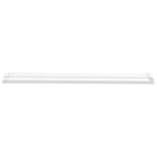 Vidaxl wandschap voor inloopdouchewand 115 cm aluminium wit