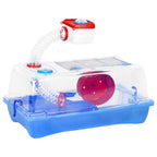Vidaxl hamsterkooi 57x33x26 cm polypropeen blauw