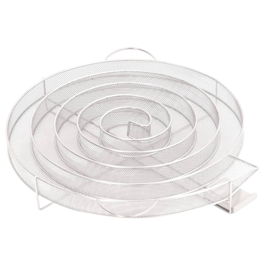 VidaXL Rookgenerator koud rond 33,5 cm roestvrij staal