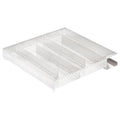 Vidaxl rookgenerator koud 5-kamers 27 cm roestvrij staal