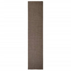 VidaXL Sisalmat voor krabpaal 66x300 cm bruin