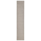 VidaXL Sisalmat voor krabpaal 66x350 cm zandkleurig