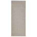 VidaXL Sisalmat voor krabpaal 80x200 cm zandkleurig