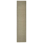 VidaXL Sisalmat voor krabpaal 80x350 cm taupe