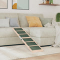 Vidaxl hondenloopplank 120x30 cm massief vurenhout grijs