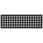 Vidaxl trapmatten 5 st 25x75 cm rubber