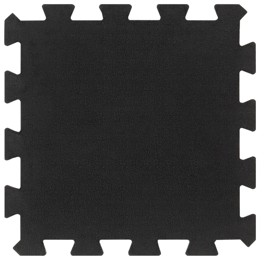 Vidaxl rubbertegels 9 st 16 mm 30x30 cm zwart