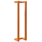 Vidaxl handdoekenrek 23x18x90 cm massief grenenhout wasbruin