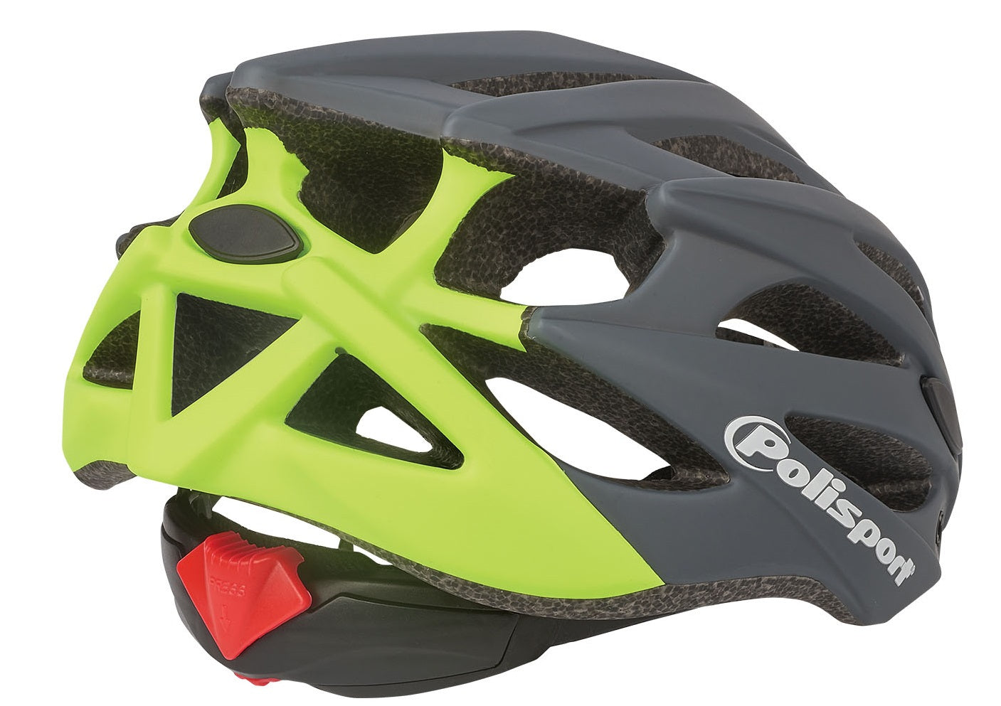 Polisport PolispGoudt twig fietshelm m 55-58cm zwart/grijs