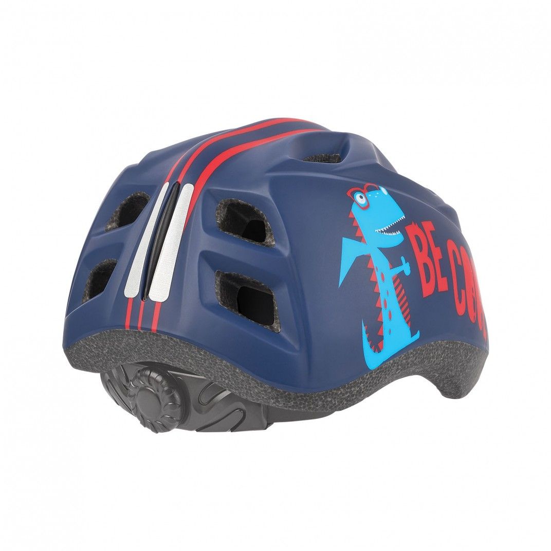 Polisport kinderhelm Be Cool. maat: S (52 56 cm), kleur: Blauww