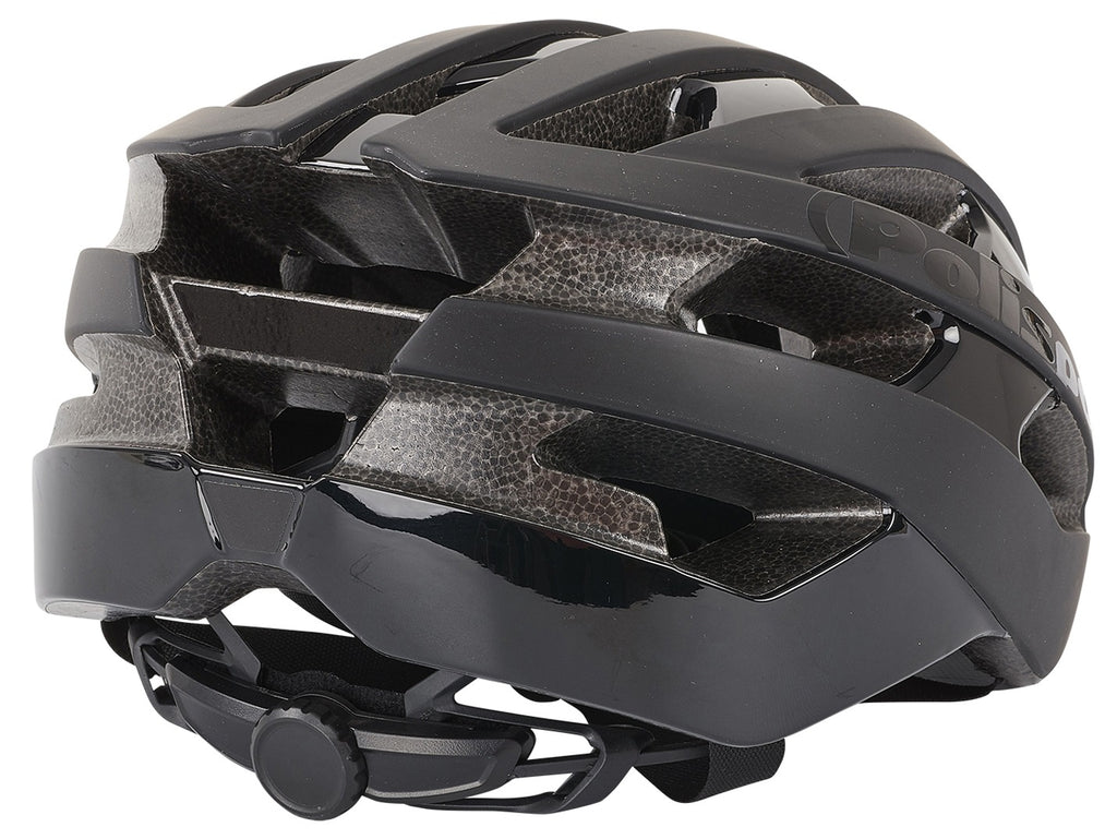 Polisport PolispGoudt light pro fietshelm m 52-58cm mat zwart/zwart
