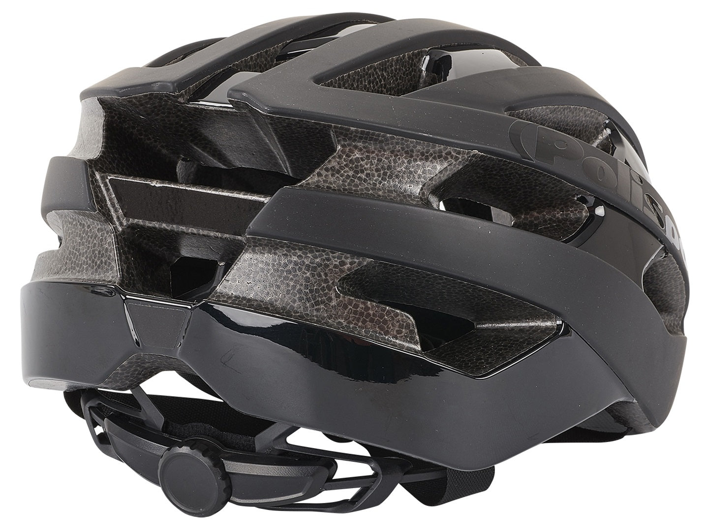 Polisport PolispGoudt light pro fietshelm m 52-58cm mat zwart/zwart