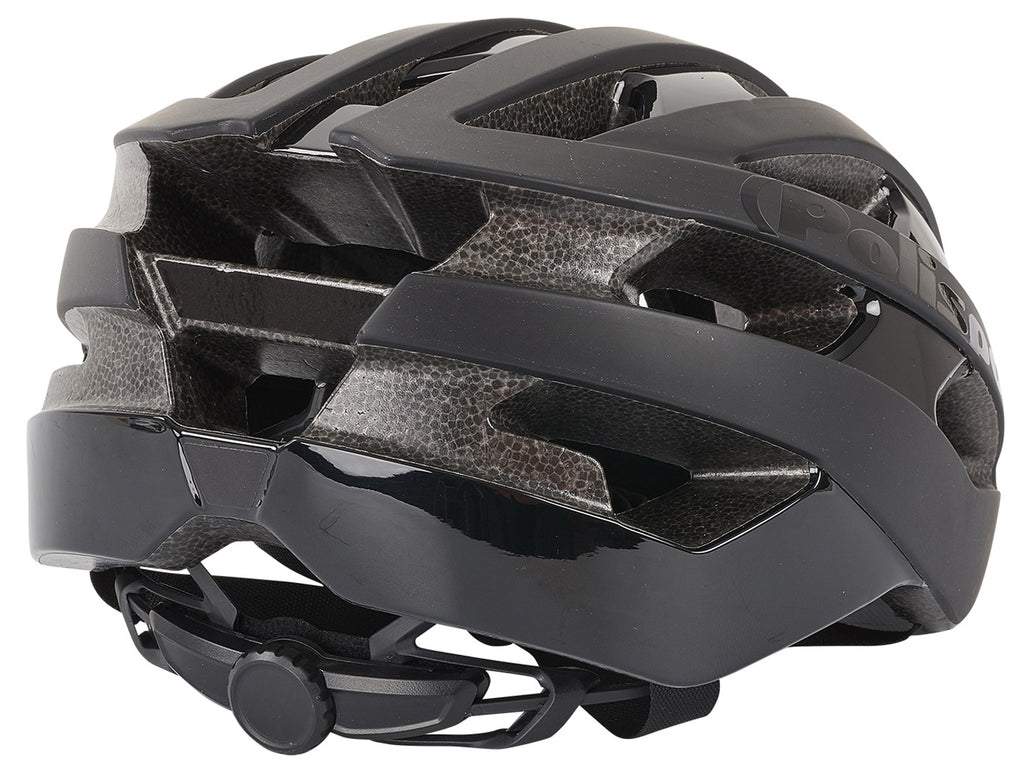 Polisport PolispGoudt light pro fietshelm l 58-62cm mat zwart/zwart