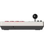 8bitdo arcade stick gamepad (grijs)