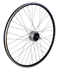 Kgs achterwiel 28 inch (622) zwart zilver nexus 7 zilver