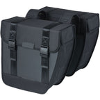 BASIL Dubbele fietstas tour waterproof 28 liter 34 x 14 x 34 cm - zwart