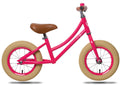 Rebel Kidz 12.5 , fuchsia. Met verstelbaar stuur en zadel