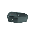 Polisport Topkoffer luxe - zwart (vaste montage op drager)