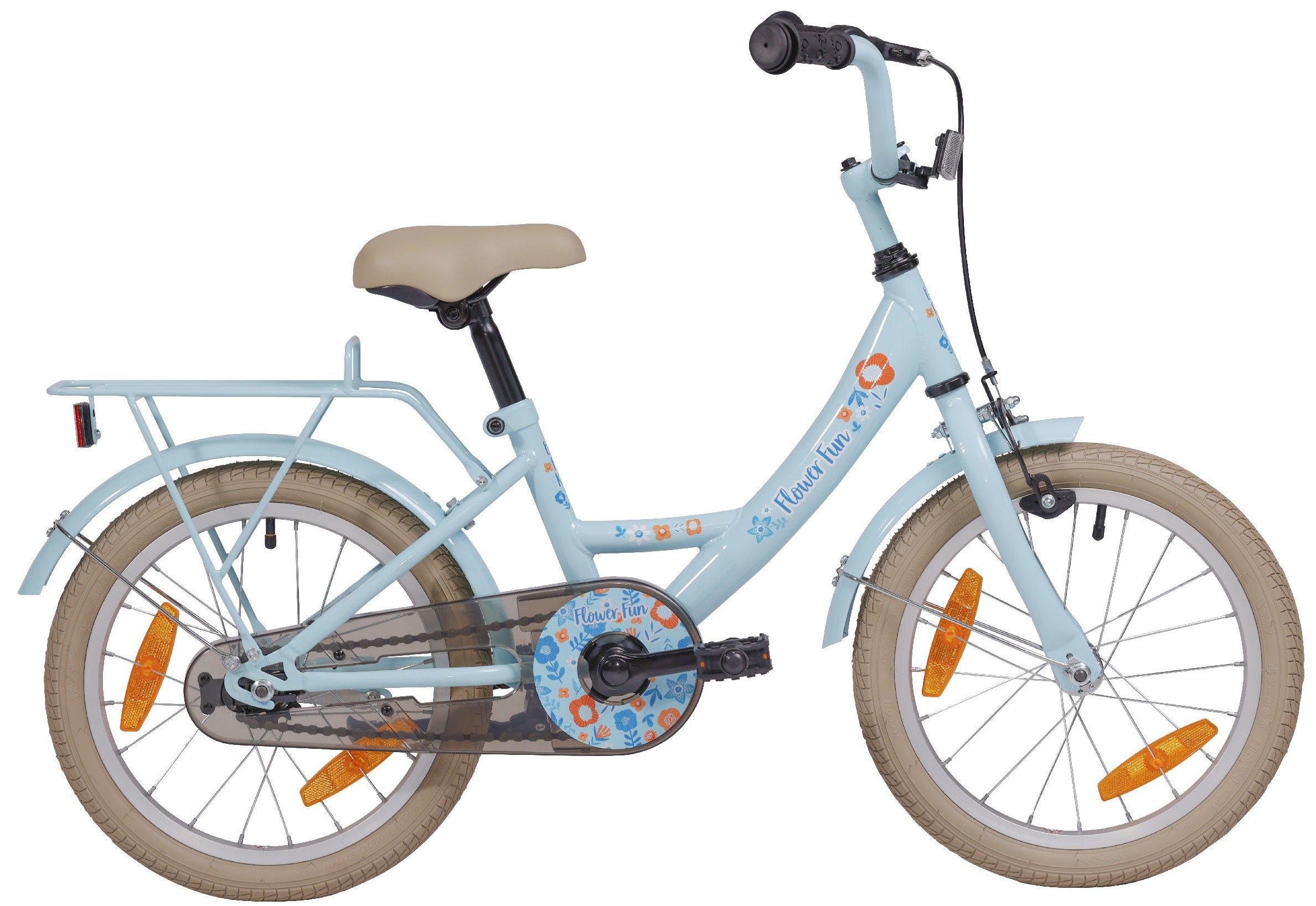 BIKEFUN Fiets Bike Fun 16 RN Flower Fun