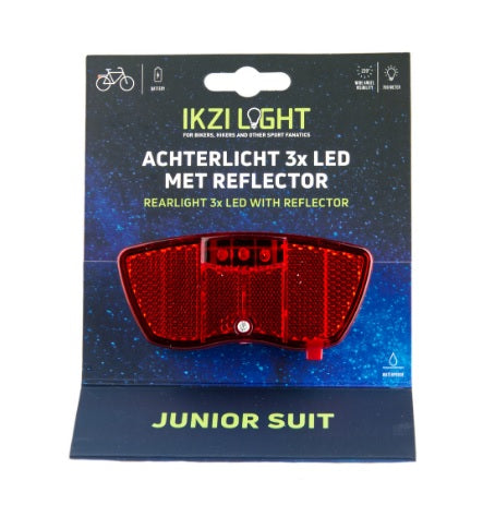 Ikzi light achterlicht drager junior 3xled