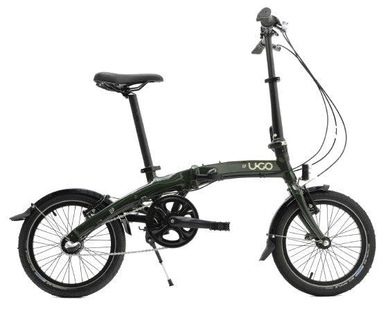 Ugo vouwfiets up 16 i3 moss green