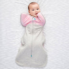 Love to Dream Love to Dream Babydoek Swaddle Up Warm fase 1 M roze