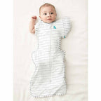 Love to dream ™ babyslaapzak swaddle up™ - inbakeren afbouwen - baby 6-9 maanden - 8.5-11 kg - all season - 1.5 tog - wit