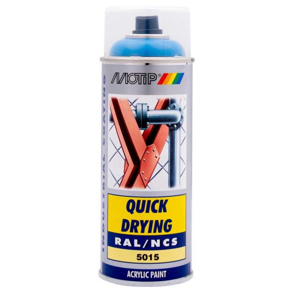 Industrial ral5015 400 ml. motip