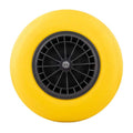 Antilek kruiwagenwiel 4.00-8 pu plastic geel