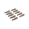 Schroefbit 25 mm tx-25 oranje 10x