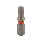 Schroefbit 25 mm tx-25 oranje 10x