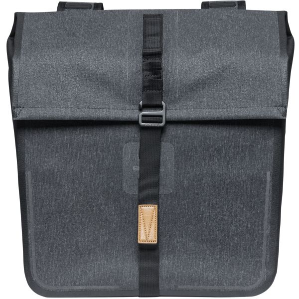 BASIL Tas urban dry dubbel zwart | 50l