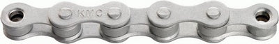 Kmc s1 wide fietsketting 1 2 x 1 8 120 schakels rvs zilver
