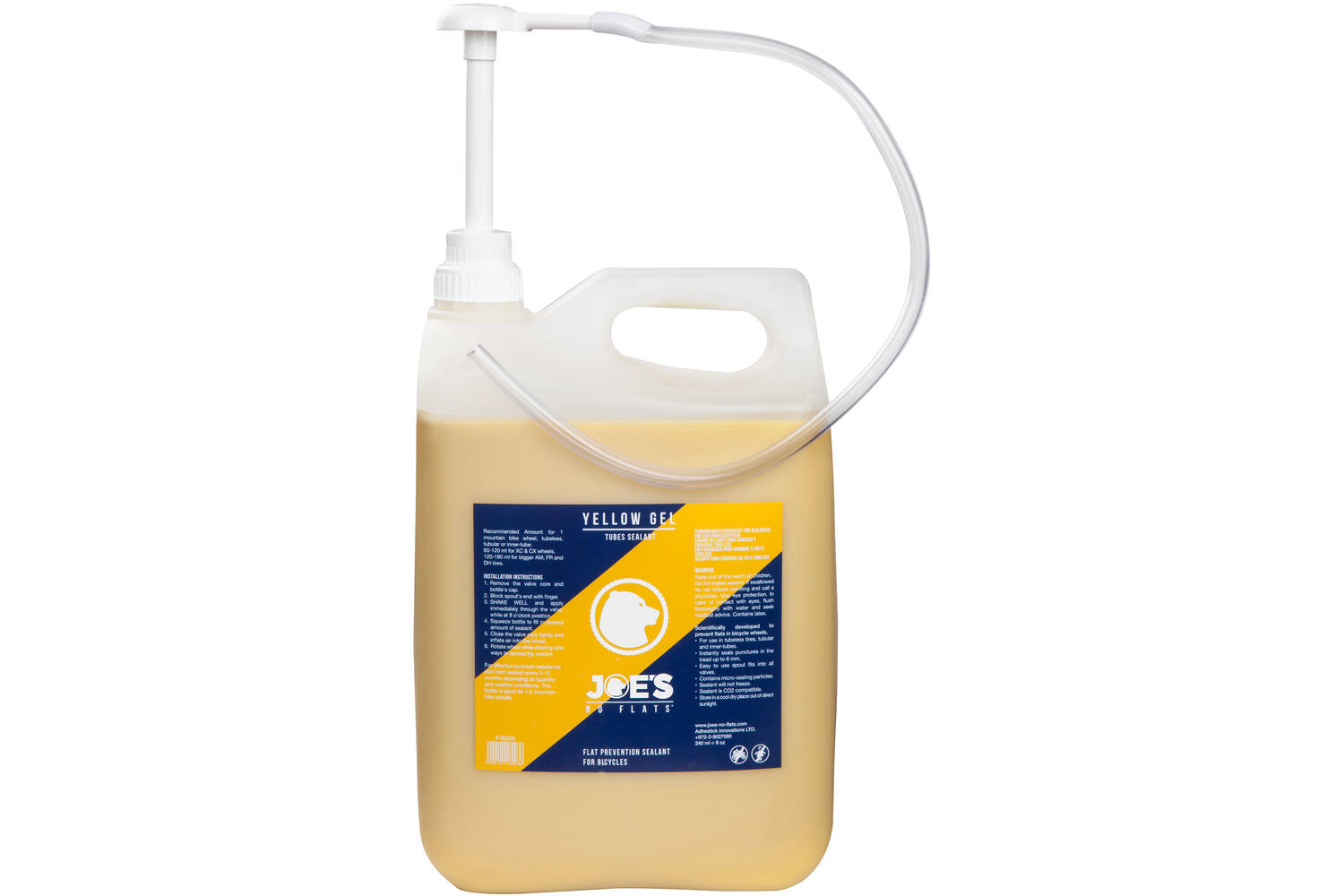 Joes joe's no flats - yellow gel sealant 5l