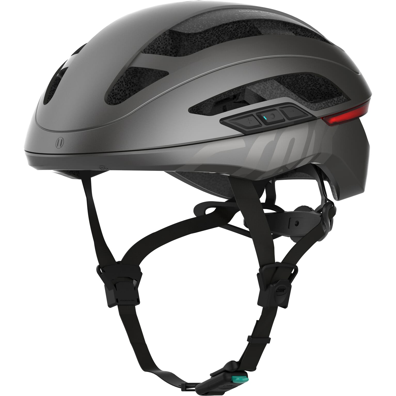 Crnk smart helm angler alpha metallic zwart m 55-58cm